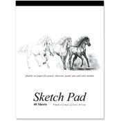BAZIC 40 Ct. 9" X 12" Premium Sketch Pad