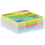 BAZIC 40 Ct. 3" X 3" Neon Stick On Notes