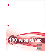 BAZIC W/R 100 Ct. Filler Paper