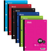 BAZIC W/R 80 Ct. Wireless Notebook