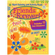 FRIENDS FOREVER Giant Coloring &amp; Activity Book w/