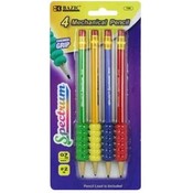 BAZIC Spectrum 0.7mm Mechanical Pencil w/ Grip (4/