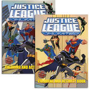 JUSTICE LEAGUE Coloring &amp; Activity Book