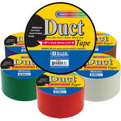 BAZIC 1.89" X 10 Yard Assorted Colored Duct Tape