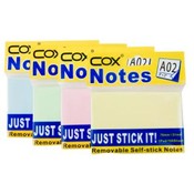 COX 100 Ct. - 3" X 2"  Stick On Note