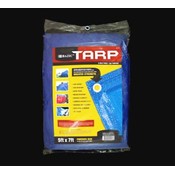 BAZIC 8' X 12' Multipurpose Blue Tarpaulin