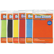 Asstd. Color Stretchable Fabric Book Covers