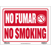 9" X 12" No Fumar / No Smoking Sign