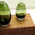 Large Handblown Oval Glass Vase