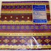 Feliz Navidad Christmas Flat Wrap