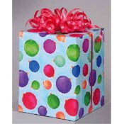 36sf - Water Color Ornaments Christmas Roll Wrap
