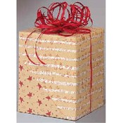 34 Square Feet - Reversible Christmas Roll Wrap