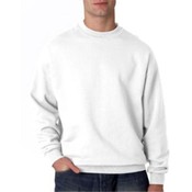 JERZEES Adult SUPER SWEATS&reg; Crewneck White