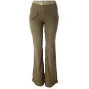 Sharp and Casual Biege Women's Jeans