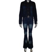 Women's Denim 2 Piece Set