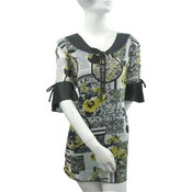 Womens Plus Size Light Flower Top