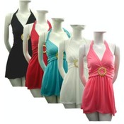 Women's Plus Size Halter Top
