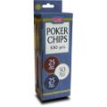 Poker Chips 100 Count  3 Colors