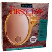 Jerdon First ClassTriple Magnification Mirror