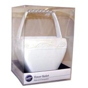 Wilton Vintage Vines White Pearl Flower Basket
