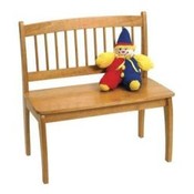 Lipper International Pecan Children's Bench
