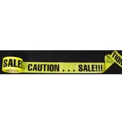 500 Ft. CSI style Sale Banner "CAUTION... SALE"