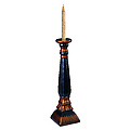 Candleholder Black Feathered Majesty