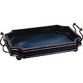 Tray With Handles Paisley Grace Wood