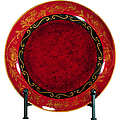 Porcelain Charger W/ Stand