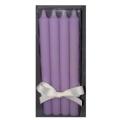 10" Lilac Taper Candle