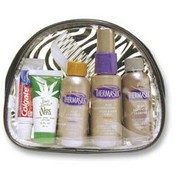 Women's Vinyl Designer Cosmetic Bags