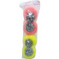 Sponge With Scourer 4 Pack