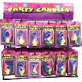 Numbered Birthday Party Candles