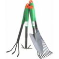 Garden Hand Tools Green Handle 4 Assorted
