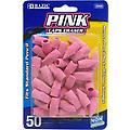 Eraser Cap Pink 50 Count