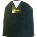 Adult Black Cuffless Beanie