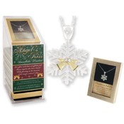 Angel's Kiss Snowflake Pendant w/Display
