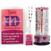 Fashion ID - Beaded Necklace Badge Holder/Display