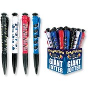 12" Giant Graduation -Jotter Pens With Display