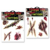 Terror Time - Halloween Temporary Tattoos