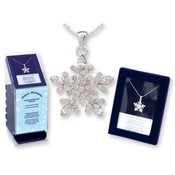 Crystal Snowflake Necklace (Gift Boxed)