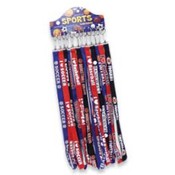 Assorted Sport Embroidered Fabric Lanyard Keychain