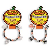 Halloween Charm Stretch Bracelet - Lead Safe
