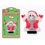 Flash N' Fun - Assorted LED Flashing Holiday Pins