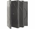 Nexpak Bulk Triple Slim DVD Storage Case with Full