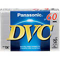 miniDV Videocassette - 60 minutes, single