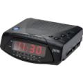 Black AM/FM Alarm Clock Radio