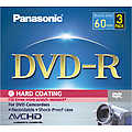 8cm Write-Once DVD-R for Camcorders - 3-pack