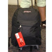 Back Pack on Wheels 16"