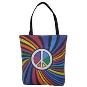 Medium Groovy Peace Tote